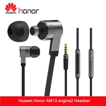 De Vânzare la cald Huawei Honor AM13 engine2 set de Căști Stereo cu Piston intraauricular În Ureche Auzi Vorbitor Controler de căști pentru Android Huawei