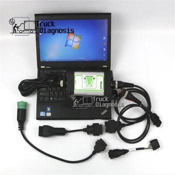 Camion instrument de Diagnosticare pentru volvo Vocom 88890300 scanner cu laptop instalați software 2 în 1 laptop/Hard Disk ASV