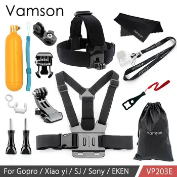 Vamson Pentru Gopro Hero 9 8 7 6 5 4 Curea de Piept de Montare Pentru Hero9 Pentru Yi 4K Piept centuri de tip Ham Pentru Go Pro 8 7 Camera VP203B