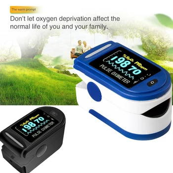 De Oxigen din sange Monitor OLED de Oxigen din Sange Degetul Puls Digital Degetului Oximetru Saturația de Oxigen Monitor Baterie