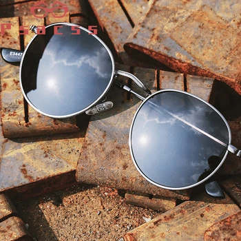 Psacss NEW Vintage Oval Polarizat ochelari de Soare Barbati Femei Cadru Metalic Designer de Brand Popular de Soare Ochelari Pentru Conducere de Pescuit UV400