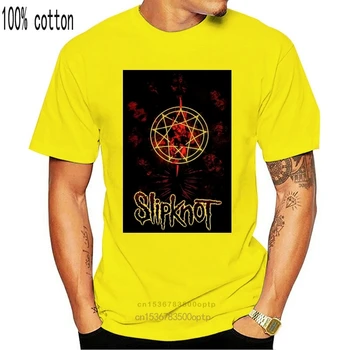 Slipknot Aur Contur Negru T Shirt New Adult Clasic Unic Tricou