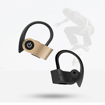 Wireless Bluetooth pentru Căști Căști Hands-Free Call Masina Sport cu Căști Stereo Mini Agățat de Ureche Receptorul Pentru iPhone Xiaomi