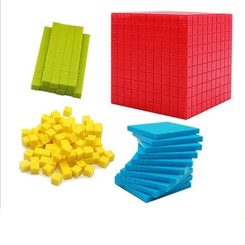 Educație digitală 4 Culori de Bază din Plastic Zece Set - Set de 121pcs în Cutie
