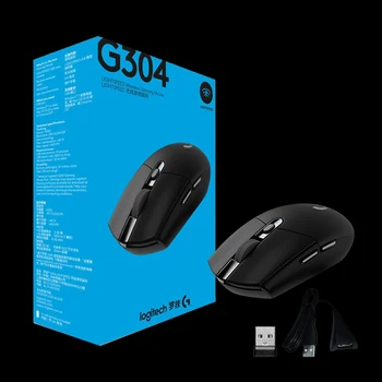 2018 mai Nou Logitech G304 LIGHTSPEED Mouse-ul fără Fir Mouse-ul Jocuri cu EROUL Senzor 12000dpi 400 ponturi AA Baterie pentru Windows, Mac