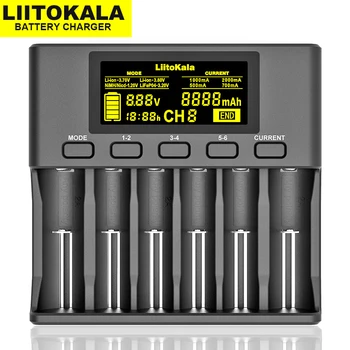 Liitokala Lii-PD4 Lii-PL4 Lii-202 Lii-402 Lii-500S LCD de 3.7 V 21700 18650 26650 10440 18350 1.2 V AA/AAA baterie de litiu, încărcător