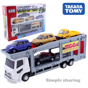 TAKARA TOMY TOMICA Camion Kit Model de turnat sub presiune Copilul in Miniatura Mașină de Jucărie Pop Fierbinte Copii Fleac Magie Amuzant Copil Marionete