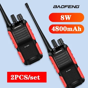2 buc Baofeng BF-999S Doi-way Radio walkie talkie 3-5km Radio CB FM Emisie-recepție walkie-talkie рация