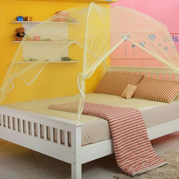 Moda ușă dublă cort plasă de țânțari singur fermoar dublu Moustiquaire adult pat cu baldachin plasă de țânțari plasă de siguranță