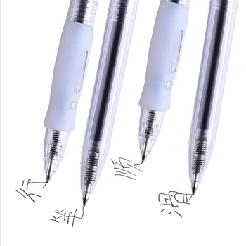 Quick-uscare gel stilou pentru studenți examinare semn pix negru ins simplu 0.5 Apăsați apă pen directe lichid Zhuzhu Jun xueba pen