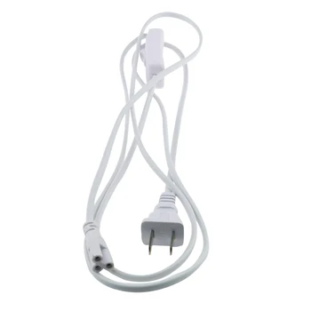 T5-T8 Electrice conector de Sârmă UE UA UK plug cu buton comutator 2pin cablu de alimentare cablu de extensie 3pin pentru LED-uri integrate de tuburi