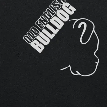 Noul Brand Bumbac pentru Om Bulldog englez Tata Tricou Vechi engleză Bulldog, Câine de Design de Tricou