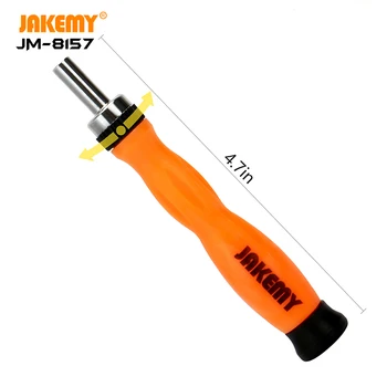 JAKEMY JM-8157 20 buc în 1Portable precizie șurubelniță cu clichet set cu magnetism pentru BRICOLAJ electronice de uz casnic de întreținere
