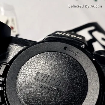 Litchi Cereale Pentru Lentile de Piele Autocolant Decal Nikon Z6 Z7 D750 D850 D810 Anti-zero Decal Piele Folie de Acoperire Protector Caz