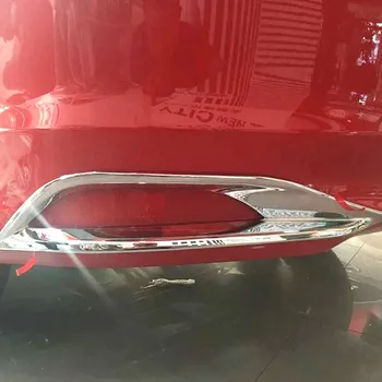 Pentru Honda City-2017 ABS Crom de Ceață Spate Lumina de Lampă Capac Tapiterie auto styling Accesorii 2 buc
