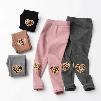 2021 Primavara Toamna Fată Legging Pantaloni de Bumbac Pentru Copii Leopard Copii Creion Pantaloni 1-6 ani Copilul Leggins Îmbrăcăminte