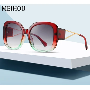 Red Vintage Square ochelari de Soare Femei de Moda Noua Marca de Lux Nuante Pentru Femei de Moda Ochelari Supradimensionate UV400 Ochelari