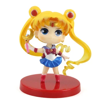 6.5 cm 3pcs/set Sailor Moon Tsukino Jupiter Saturn din PVC Figura de Acțiune de Colectare de Jucarii Model Brinquedos cadou de Crăciun