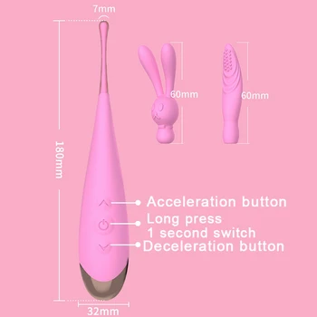 G Spot Vibrator Puternic, de înaltă frecvență Vibratoare lins Clitoris Stimulator Masturbator masaj Jucarii Sexuale pentru Femei Adulte Jucarii Sexuale