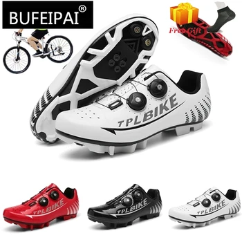 2020 Moda Pantofi de Ciclism pentru Bărbați Biciclete Adidași în aer Respirabil Non-Alunecare SPD Profesionale Sporturi Montane Biciclete MTB Pantofi