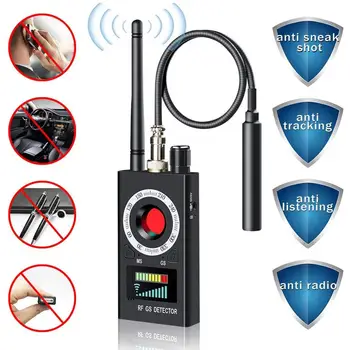Camera ascunsa Detectoare RF Detector de Semnal Wireless Detector de microfoane Hotel Camera Finder Anti Spy GPS