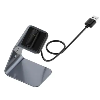 Noul Aliaj de Aluminiu Cablu de Încărcare USB Cradle Dock Dock Suport Pentru Fitbit Inspire HR Ace 2 Încărcător Magnetic Stand Ceas Inteligent