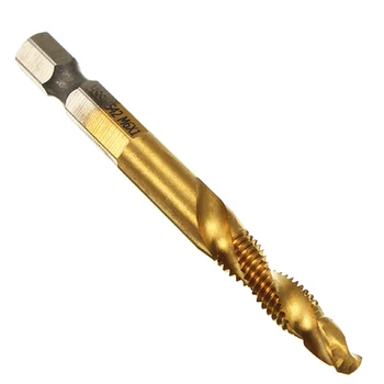 6pcs Twist Drill Bit Setat Fir HSS Foraj Apăsați Bits 1/4 inch prindere Hexagonal M3-M10 Rezistență Puternică Metal Portabile de Alimentare