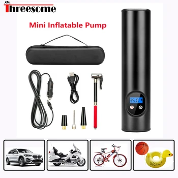 Anvelope Pneumatice Mini Portabil de umflare a Pneurilor Pompa USB 12V Compresor de Aer pentru Masina Anvelope de Biciclete de Baschet Balon Caiac Pneumatic