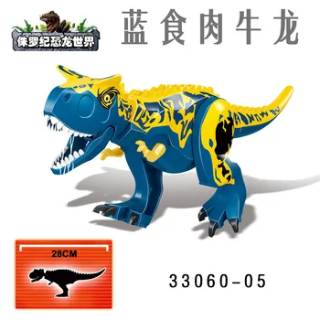 Mare 20-28cm Brutal Raptor Fosile de Dinozaur Dinozaur Figura Blocuri de Cărămidă Jurassic Park Compatibil Dino Jucărie Pentru Copii