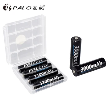 PALO 1.2 V NI-MH AA Baterie Reîncărcabilă+1.2 V NI-MH AAA Baterii Reîncărcabile AA Baterii AAA Pentru Jucării, aparate foto, Lanterne