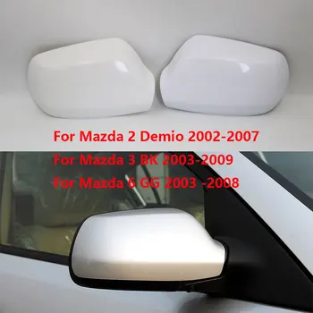 Ușa de la mașină Oglinda retrovizoare Capac de Acoperire Pentru Mazda 2 Demio 2002-2007 Pentru Mazda 3 BK 2003-2009 Pentru Mazda 6 GG 2003 -2008