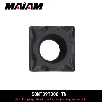 SCMT Pătrat carbură de a Introduce SCMT09T304 SCMT09T308 TM model SSDCN de cotitură bara de instrumente pentru oțel Obișnuit părți, forjare materiale