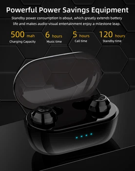Noi TG903 atingeți wireless Bluetooth două-mod stereo 5.0 TWS in-ear sport explozie-dovada setul cu cască Bluetooth