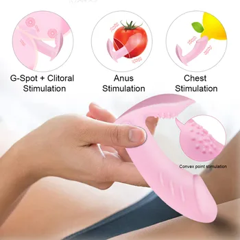 G Spot Dildo Vibrator Invizibil Vibratoare Chilotei Portabil Glonț Stimulator Clitoris Adult Jucarii Sexuale pentru Femei Fluture Chilotei