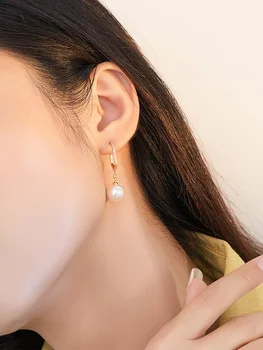 INALIS Picătură Cercei Pentru Femeile Stil Baroc Imitație Pearl Moda Bijuterii de Culoare de Aur Cercei Nou Sosire, Cadou de Nunta 2021