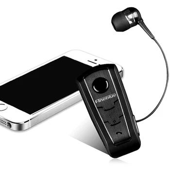 Original FineBlue F910 Retractabil Căști Fără Fir Bluetooth Handsfree Set De Căști Stereo Pentru Casti Clip Cu Microfon Telefon Portabil