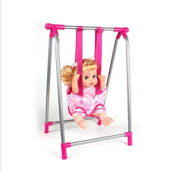 Cameră pepinieră Decor Mobilier - ABS Baby Doll Leagăn Balansoar pentru 9-12 țoli Renăscut Papusa pentru Mellchan Papusa Accesorii