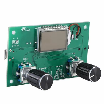 FIERBINTE Modul Receptor Radio FM 87-108MHz Modulație de Frecvență Stereo Primirea de Bord cu LCD Display Digital 3-5V DSP PLL
