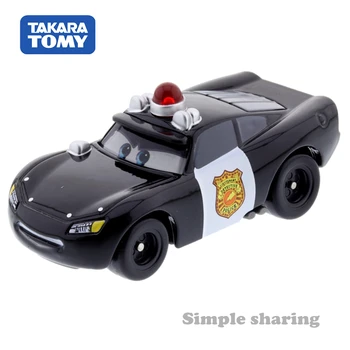 Takara Tomy TOMICA C-36 De Masini Fulger McQueen de Poliție Caldă de Tip Pop-Jucarii Copii Autovehicule turnat sub presiune, Metal Model de Colecție Nou
