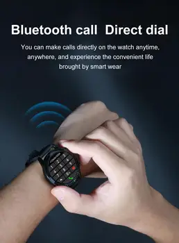 2020 HERALL Bluetooth Apeluri Ceas Inteligent Impermeabil Bărbați Femei Smartwatch Sport Fitness Brățară Pentru Android, Apple, Huawei Honor