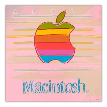 Citon Andy Warhol《Apple Macintosh》Pop Art Panza Pictura In Ulei Poster De Arta Decorativ Imprimare Imagine Decor De Perete Decor Acasă
