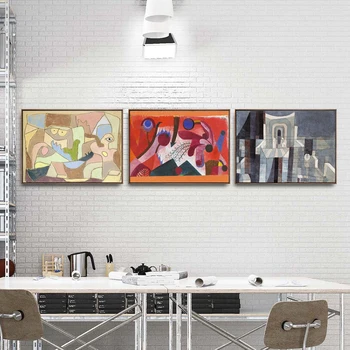 Casa De Decorare Arta De Perete Imagini Fro Living Poster Print Panza Tablouri Elvețian Paul Klee Rezumat 2