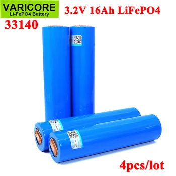 4buc VariCore 3.2 V 33140 15Ah lifepo4 Celule Litiu-fier phospha 16000mAh pentru 4S 12v ebike e-scooter power tools Bateria