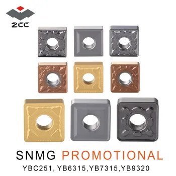 10buc/lot promoționale cimentat carbură inserturi SNMG SNMG120408 12 SNMG150616 pentru oțel fontă ZCC original strung cnc instrumente