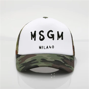 Pălării de moda Msgm Logo-ul Unisex Reglabil Capac Șapcă de Baseball Capac de Sport Palarie de Soare hip hop pălărie