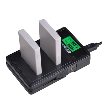 EN-EL5 ENEL5 Baterie + LCD Dual USB Incarcator pentru NIKON Coolpix P530 P520 P510 P500 P100 P5000 P5100 P6000 3700 4200 Baterii