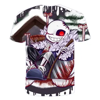 2020 Undertale Tricou fnaf tricou de Groază 3D de Imprimare T-shirt Băieți/Fete tricou Cool harajuku casual tricou Maneca Scurta Unisex Tee