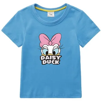 Copil haine de fata vară stil nou, bumbac, haine pentru copii, desene animate fete T-shirt casual copilul topuri haine pentru copii