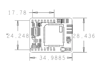 Nou&Original, nu fake SIMCOM SIM7020E consiliul de dezvoltare M2M B1/B3/B5/B8/B20/B28 SMT LTE NB-Multe Module Competitive cu SIM800C
