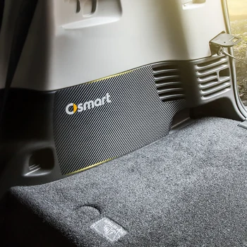 PENTRU NOUL Smart Fortwo 453 rezistent la zgarieturi fibra de carbon de protecție decalcomanii auto decor trunchi de protecție autocolante piese auto